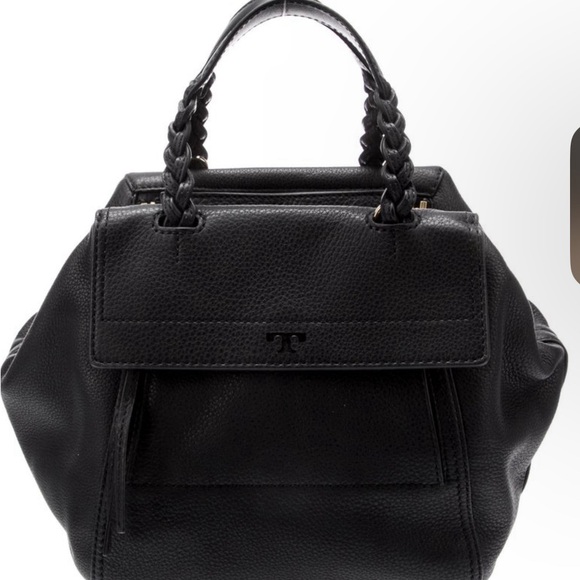 Tory Burch Handbags - Tory Burch Black Leather Handbag